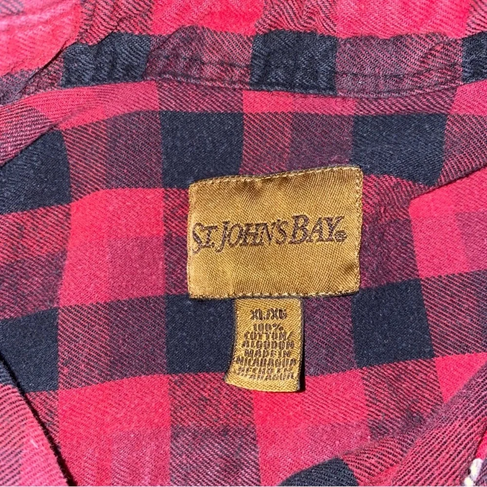 Red and black flannel